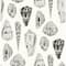Scalamandre Graphite Coquina Peel & Stick Wallpaper